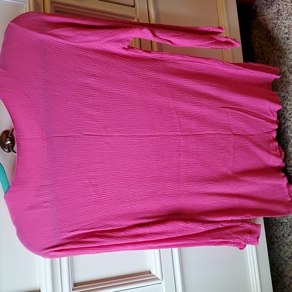 Kanda pink beaded top - Picture 3 of 5